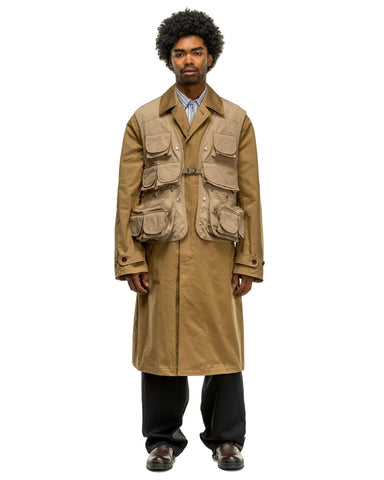 Men's Trench Coat Biege - HAVEN