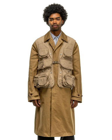 Men's Trench Coat Biege - HAVEN