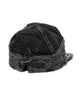 Kapital 11.5oz The Old Man And The Sea Cap BLKxBLK Denim, Headwear