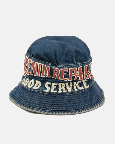 KAPITAL 11.5ozDenim LAUNDRY Hat PRO, Hats