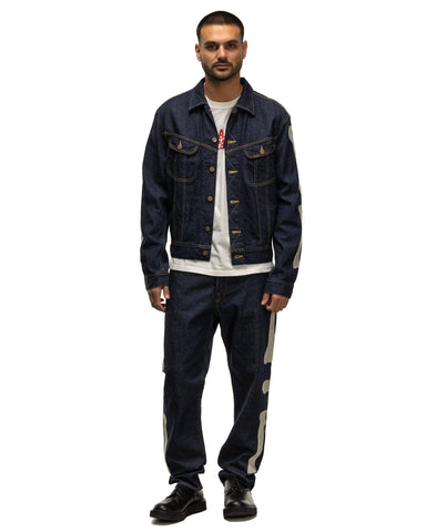 Kapital 12.5oz Denim MEXICAN TUXEDO 5P OKAGILLY IDG, Bottoms