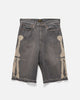 Kapital 14oz Black Denim 5P Shorts (BONE) PRO, Shorts