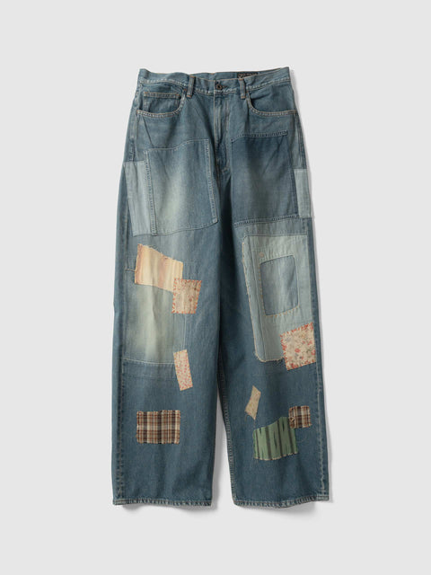 KAPITAL 14oz Denim 5P Baggy Pants (BETHAL-PAL remake) PRO, Jeans