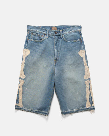 Kapital 14oz Denim 5P Shorts (BONE) PRO, Shorts
