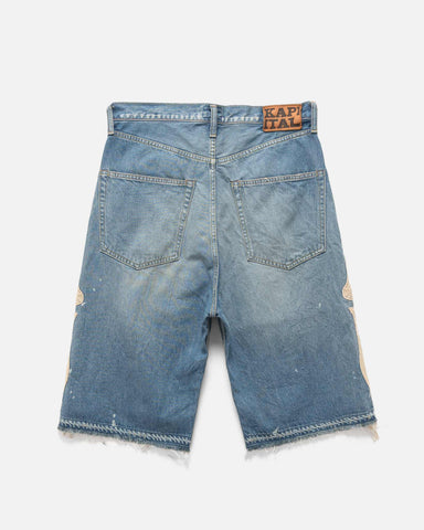Kapital 14oz Denim 5P Shorts (BONE) PRO, Shorts