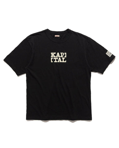 Kapital 20/-Jersey ROOKIE Crew T Black, T-Shirts