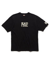 Kapital 20/-Jersey ROOKIE Crew T Black, T-Shirts