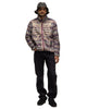 Kapital ASHLAND Stripe & BONE Fleece ZIP Blouson Purple, Outerwear