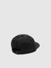 KAPITAL Chino Baseball Cap (PECKISH PEACE Embroidery) Black, Caps