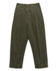 Kapital Chino High Waist NIME Pants Khaki, Bottoms