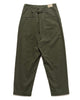 Kapital Chino High Waist NIME Pants Khaki, Bottoms