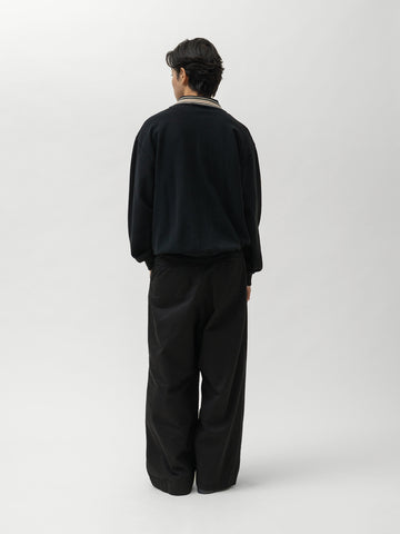 KAPITAL Chino High Waisted NIME Pants Black, Pants