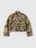 KAPITAL Cotton Herringbone PECKISH CHOCO-ChIP CAMO ARMY JKT Beige, Jackets