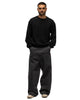 Kapital ECO SWT Knit Crew SWT Black, Sweaters