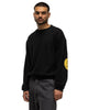 Kapital ECO SWT Knit Crew SWT Black, Sweaters