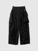 KAPITAL Gabergine Cotton AODAI Cargo Pants 2026 Black, Cargo Pants