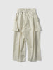 KAPITAL Gabergine Cotton AODAI Cargo Pants 2026 White, Pants