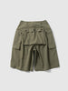 KAPITAL Herringbone JUMBO MONKEY Shorts Khaki, Shorts