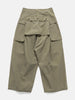 KAPITAL Herringbone Jumbo Monkey Pants Khaki, Cargo Pants