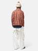 KAPITAL Herringbone Jumbo Monkey Pants White, Cargo Pants
