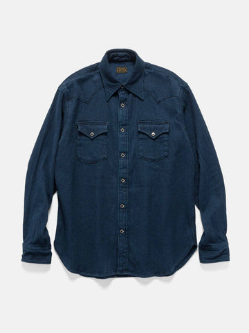 KAPITAL IDG DO-GI Canvas HUSKY Western Shirt IDG, Shirts