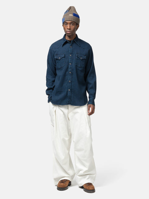 KAPITAL IDG DO-GI Canvas HUSKY Western Shirt IDG, Shirts