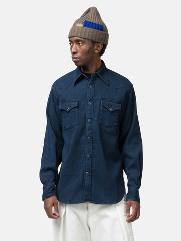 KAPITAL IDG DO-GI Canvas HUSKY Western Shirt IDG, Shirts