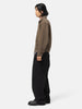 KAPTAIN SUNSHINE Cotton Drill Wide Pants Black, Pants