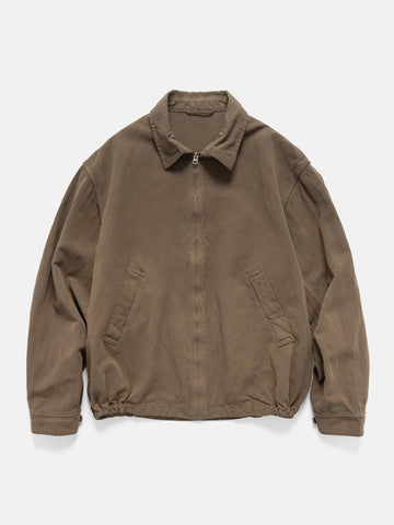 KAPTAIN SUNSHINE Gaba. Zip Blouson Cub Brown, Jackets