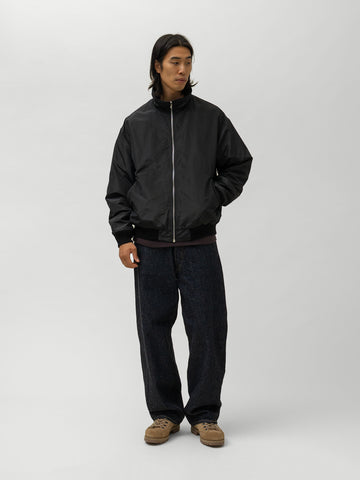 KAPTAIN SUNSHINE Silk Poly Contempo Jacket Black, Jackets