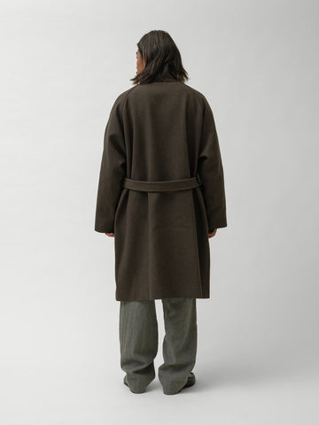 KAPTAIN SUNSHINE Stand Collar Coat Moss, Coats