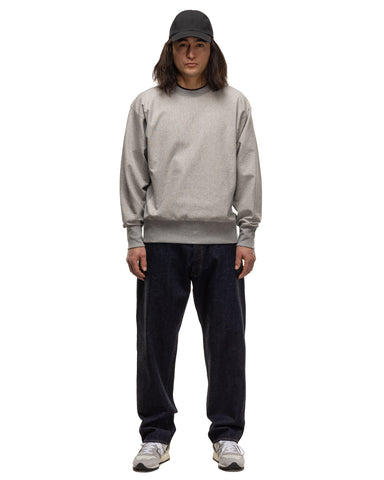 KAPTAIN SUNSHINE Stretch Crew Pullover Fether Grey, Sweaters