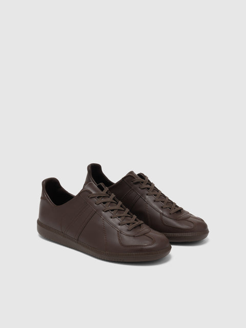 KAPTAIN SUNSHINE Unlined KS Trainer Brown Vgt, Sneakers