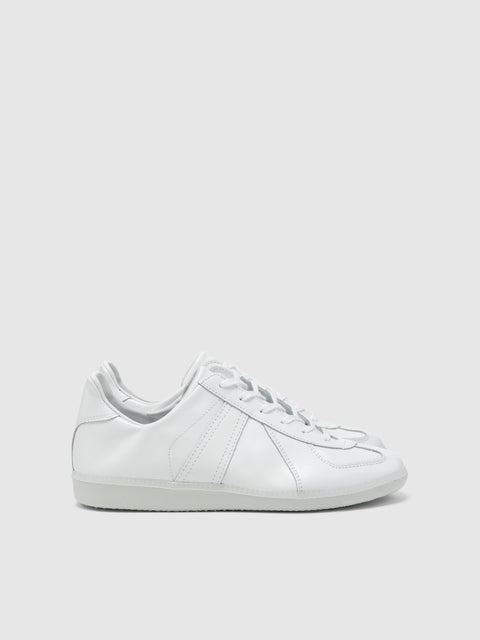 KAPTAIN SUNSHINE Unlined KS Trainer White Tmn, Sneakers