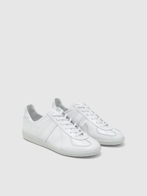 KAPTAIN SUNSHINE Unlined KS Trainer White Tmn, Sneakers