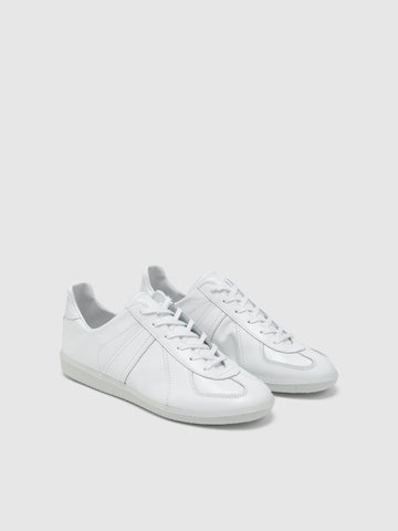 KAPTAIN SUNSHINE Unlined KS Trainer White Tmn, Sneakers
