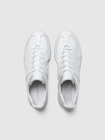 KAPTAIN SUNSHINE Unlined KS Trainer White Tmn, Sneakers