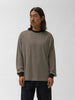 KAPTAIN SUNSHINE Wool Stripe L/S Tee Brown/Beige, T-Shirts