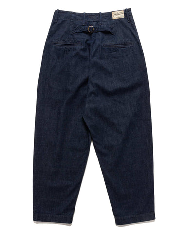 11.5oz Denim High Waisted NIME Pants (OW) Indigo - HAVEN