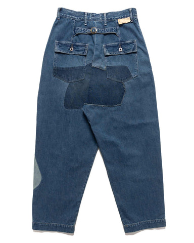 11.5oz Denim MINING Damaged High Waisted DAKOTA Pants PRO - HAVEN