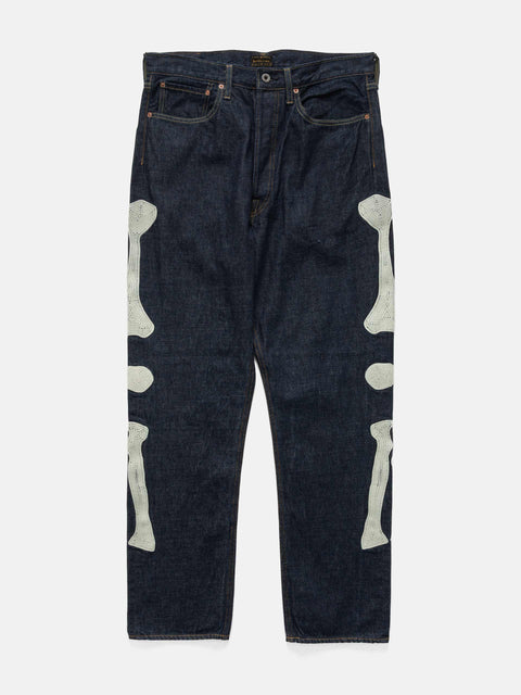 KAPITAL 12.5oz Denim Mexican Tuexedo 5P Okagilly IDG, Jeans