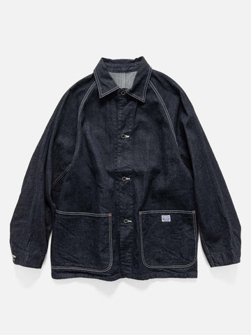 KAPITAL 12oz Denim CACTUS Coverall (WWII Model) IDG, Denim Jackets