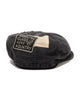 14oz BLK Denim Casquette (DIXIE FACTORY Remake) Black x Black - HAVEN