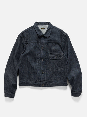 KAPITAL 14oz Denim 1st JKT (BLK-Thread ver.) IDG, Trucker Jackets