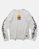 KAPITAL 20/-Jersey Crew Long Sleeve T (PECKISH KAP) Yellow, T-Shirts