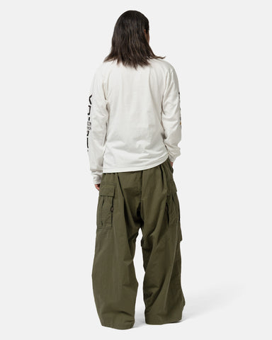 KAPITAL 20/-Jersey Crew Long Sleeve T (PECKISH KAP) Yellow, T-Shirts