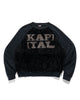 Kapital 30/-SWTxFur GRIZZLY SWT (SPEAKEASY KAPITAL) Black, Sweaters