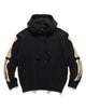 Kapital 5G Wool BONE Hood Sweater Black, Sweaters