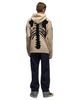 Kapital 5G Wool BONE Hood Sweater Ecru, Sweaters