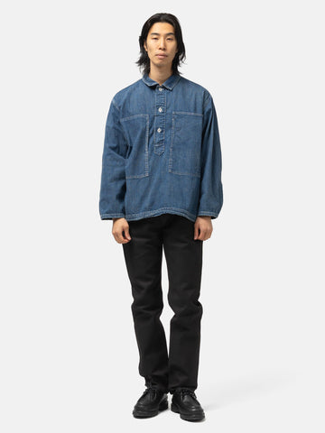 KAPITAL 8oz Denim F-ARMY M-35 Pullover PRO, Shirts